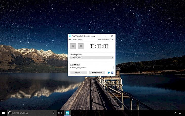 Free Video Call Recorder for Skype