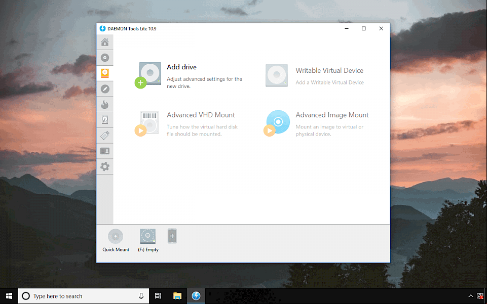 Daemon Tools Lite 10