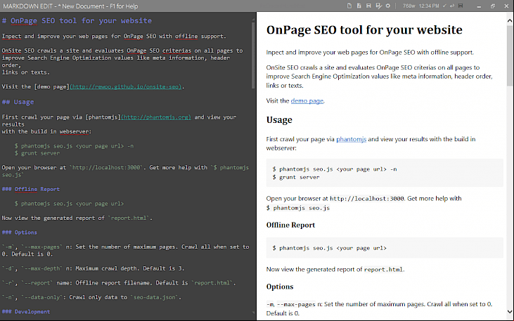 Markdown Edit