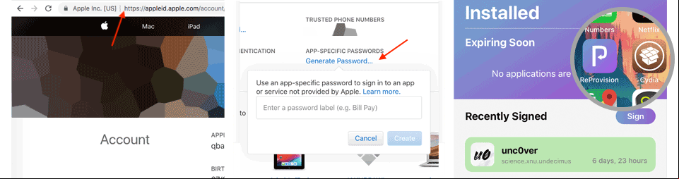 Setup ReProvision app