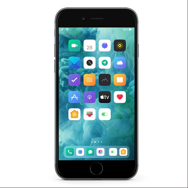 Daeva Theme for iPhone
