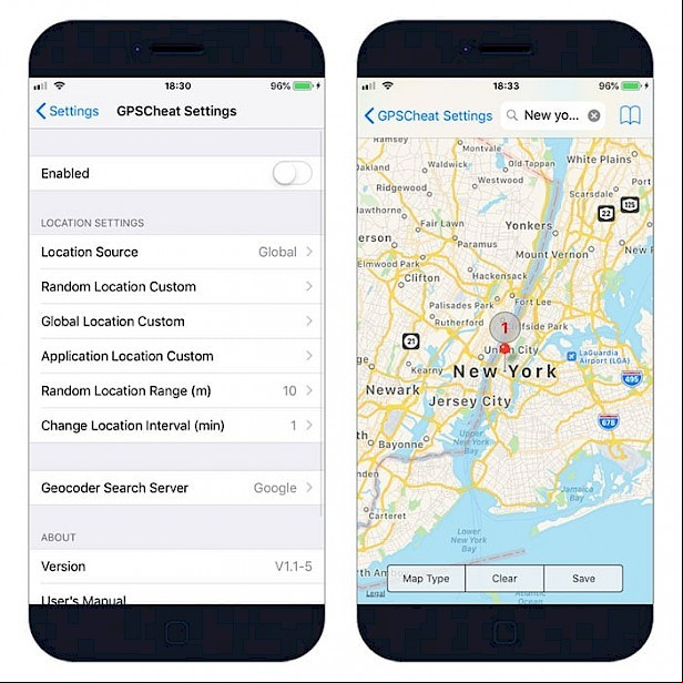 GPSCheat tweak