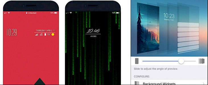 Xen HTML - widgets on iOS lockscreen and homescreen