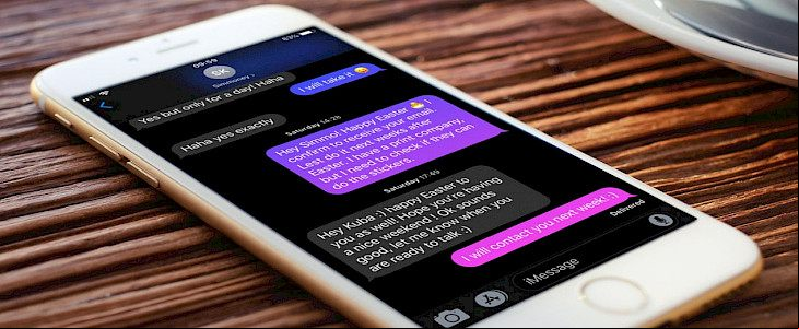 MessageColors - message bubbles tweak on iOS
