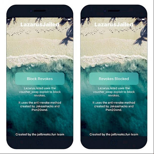 Block revokes on iOS