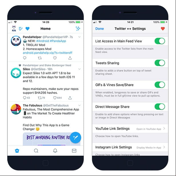 Twitter++ for iOS
