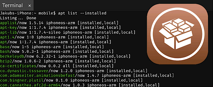 How to use Cydia from terminal on iOS 13
