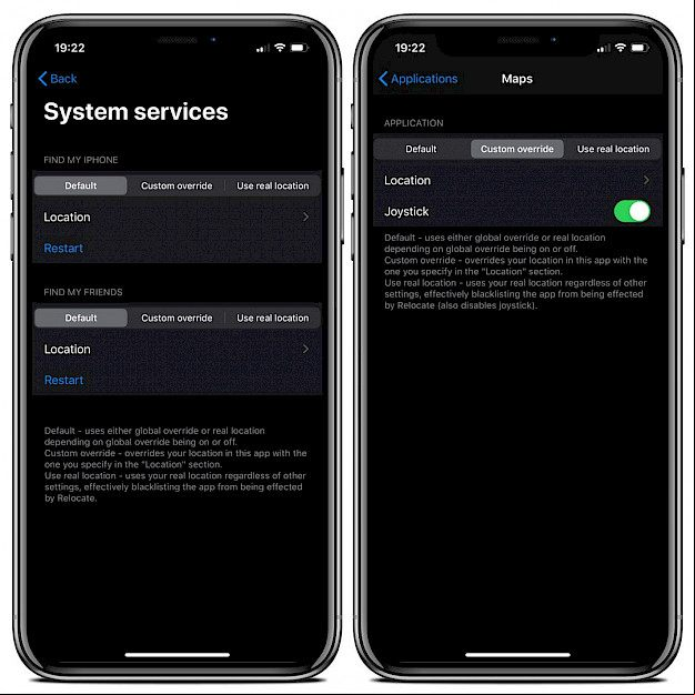 Relocate Settings on iOS 13