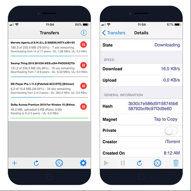 iTransmission App