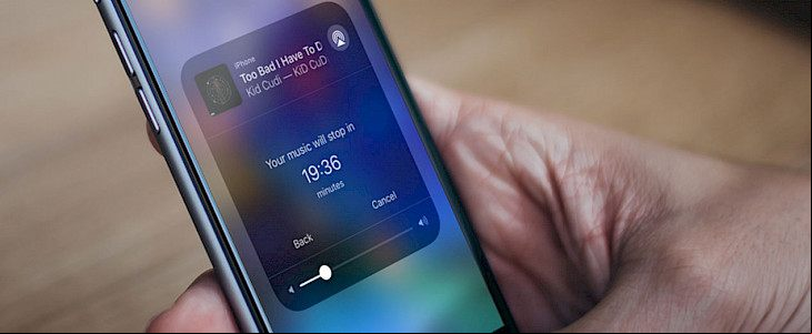 Sleepizy - fall asleep with your favorite music on iOS