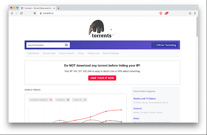Torrents WebSite