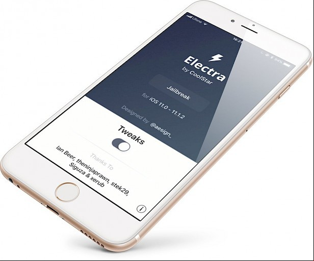 Electra by CoolStar on iOS 11