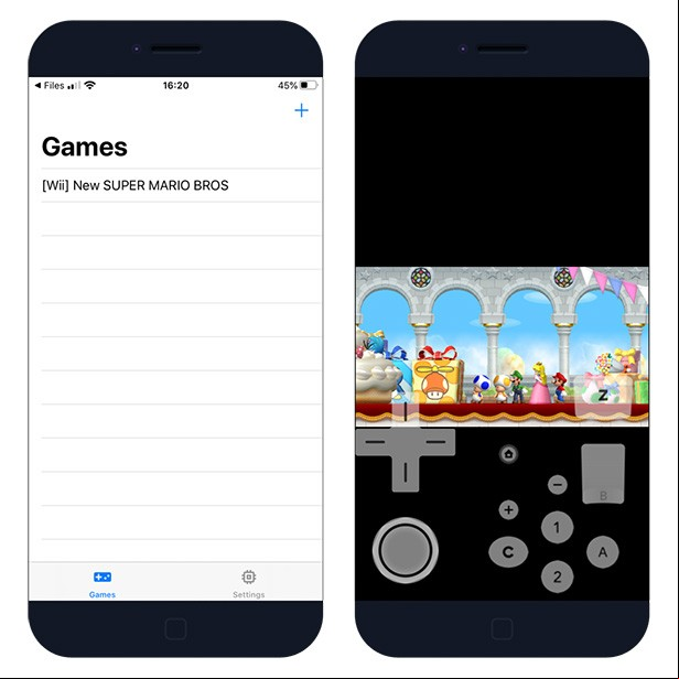 DolphiniOS Games