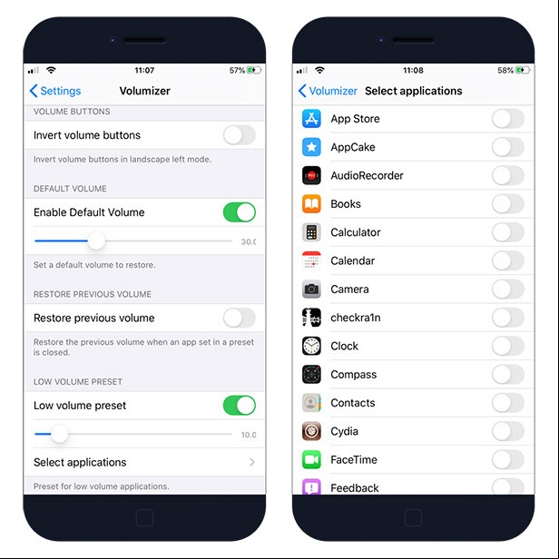 Volumizer iOS