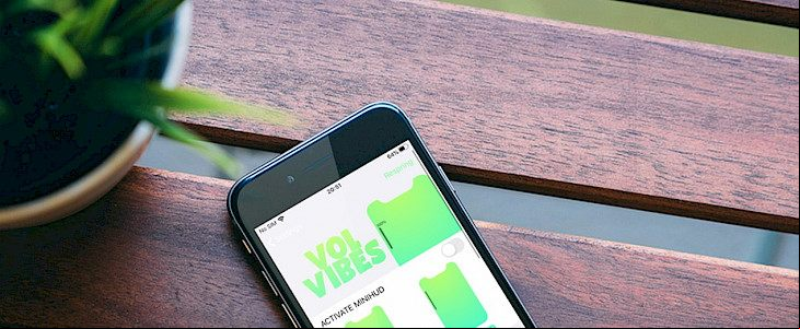 VolVibes tweak controls iOS volume HUD