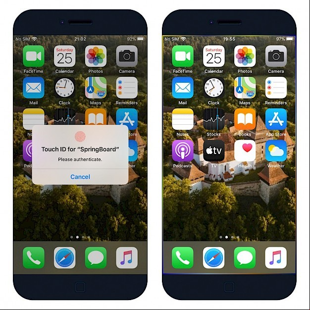 Arch tweak for iOS