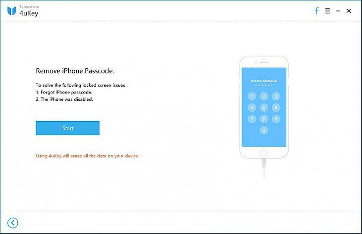 4ukey iPhone Unlocker