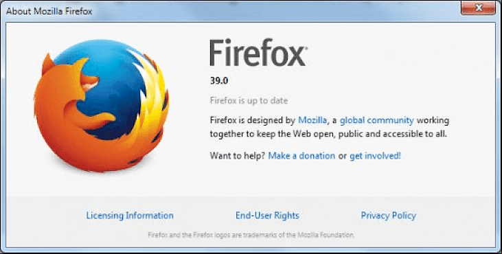 Firefox 39.0