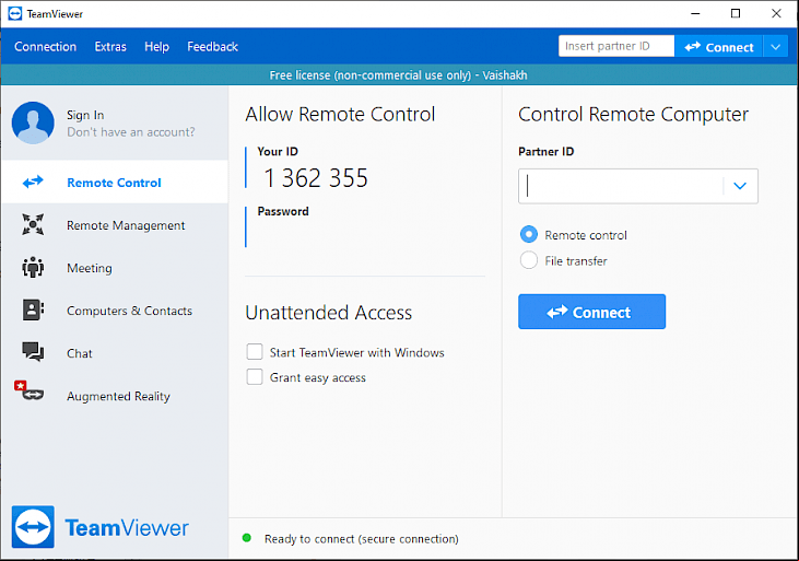 TeamViewer 7.0 12313