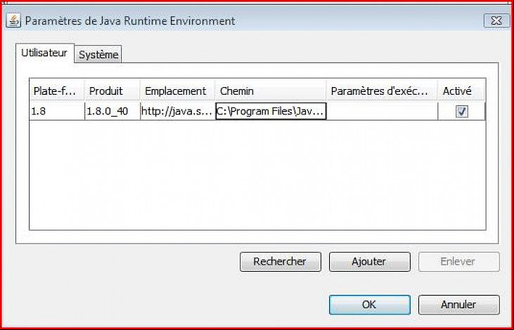 Java JRE 8 Update 40 (64-bit)