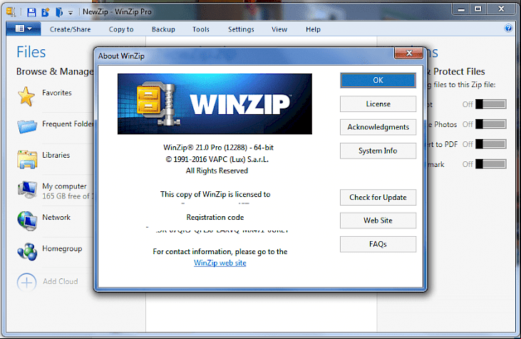 WinZip 21.5 Build 12480 (64-bit)