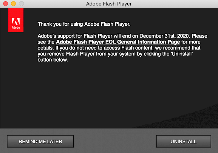 Flash Player (Opera/Chrome)