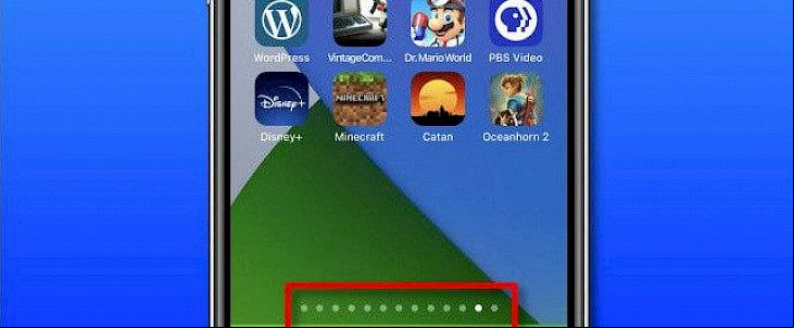 How to quickly navigate through Home screen pages on the iPhone and iPad