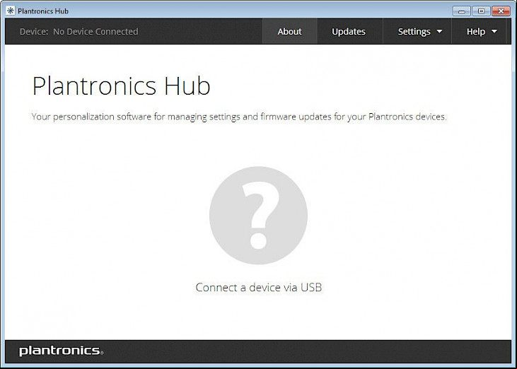 Plantronics Hub