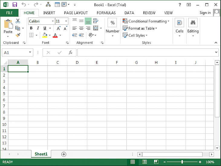 Microsoft Excel 2013